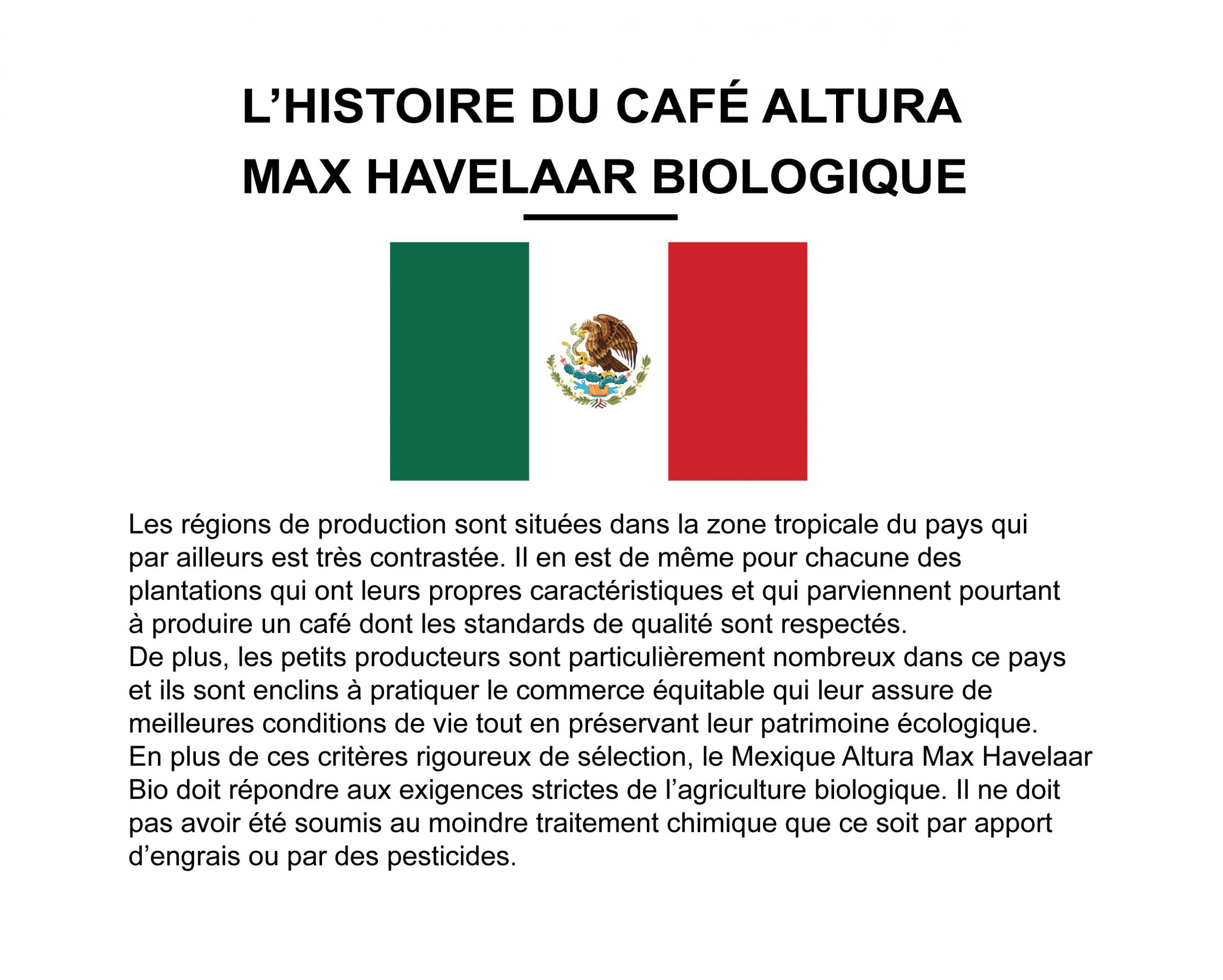 MEXIQUE (Café BIO Pur Arabica MAX HAVELAAR) – Image 3