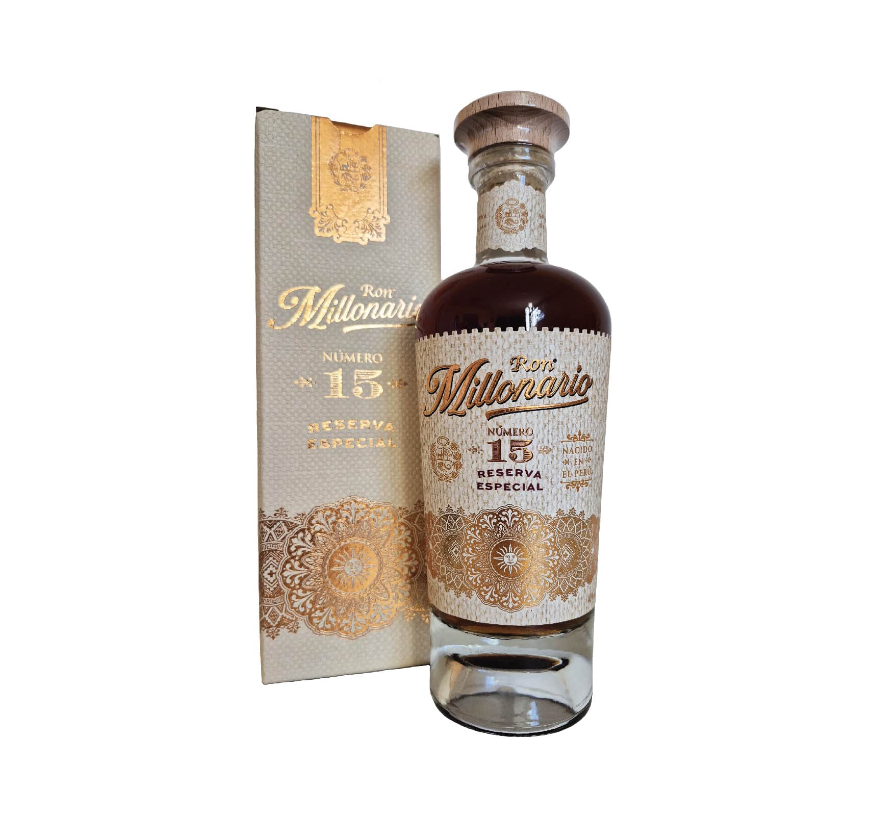 MILLONARIO N°15 Reserva Especial 40% BOISSON SPIRITUEUSE À BASE DE RHUM (PÉROU) 70cl