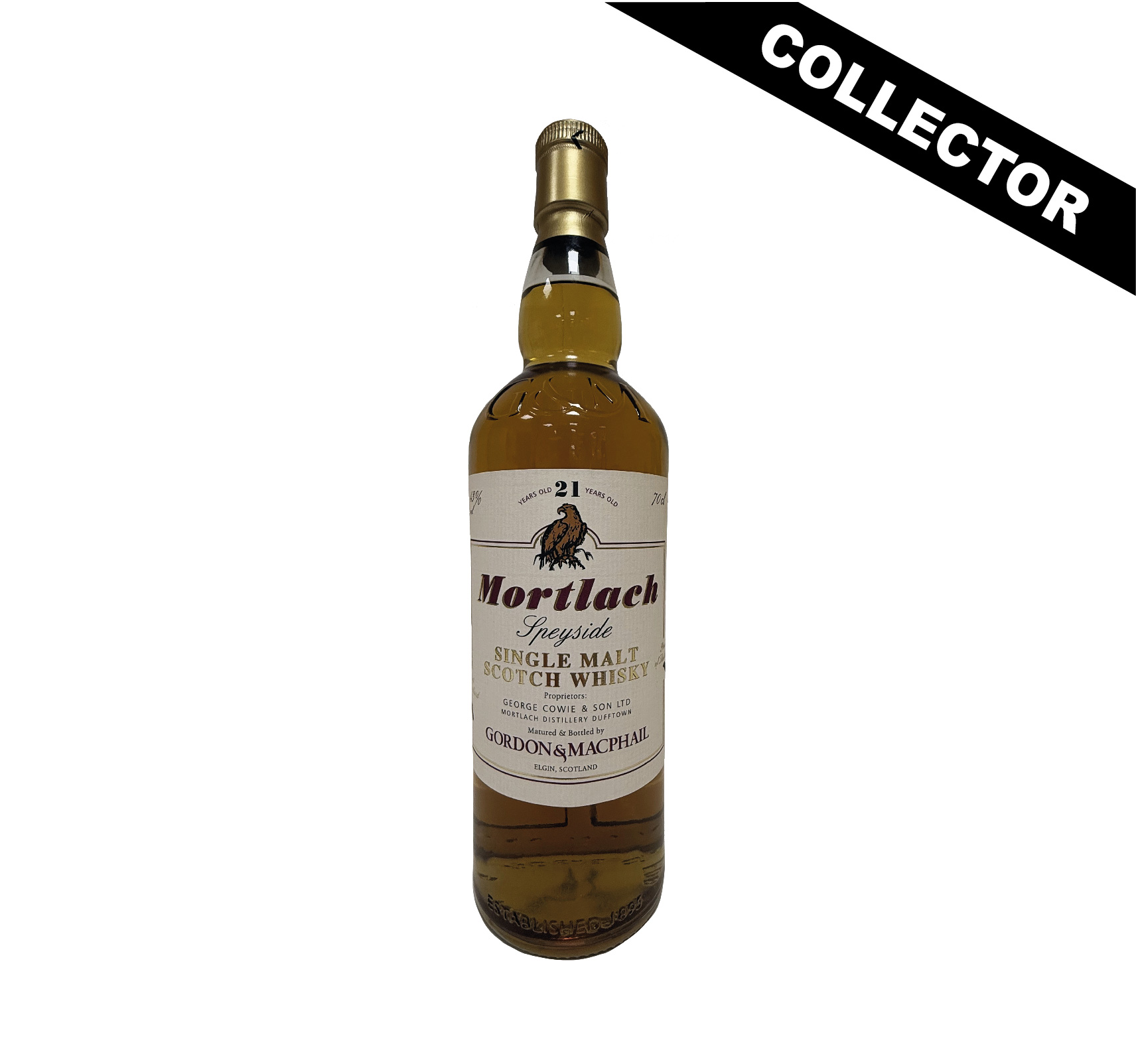 MORTLACH 21 ans 43% Gordon & MacPhail Single Malt WHISKY (ÉCOSSE / Speyside) 70cl – Image 2
