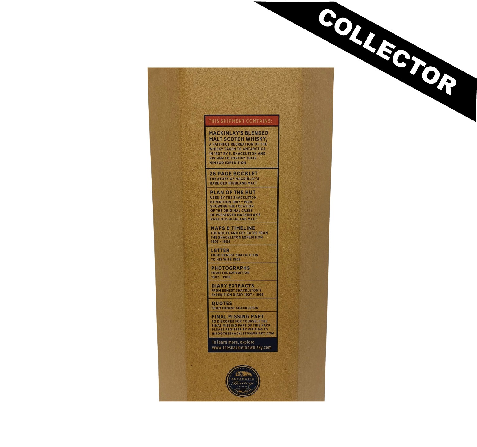 MACKINLAY'S Shackelton Journey 47,3% (Limited Edition n°2) Blended Malt WHISKY (ÉCOSSE / Highland) 70cl – Image 2