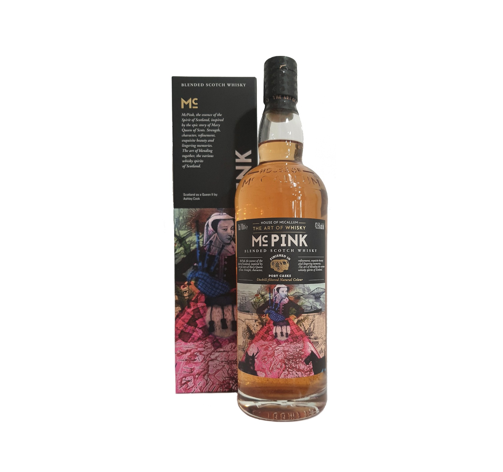 Mc PINK 43,5% Blended Scotch WHISKY (ÉCOSSE) 70cl