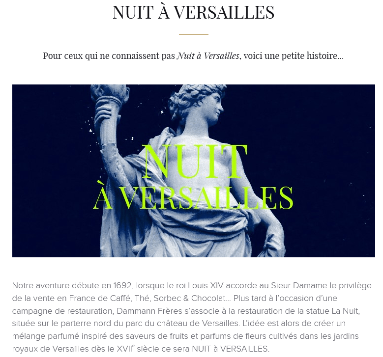 NUIT À VERSAILLES (Thé vert) – Image 2