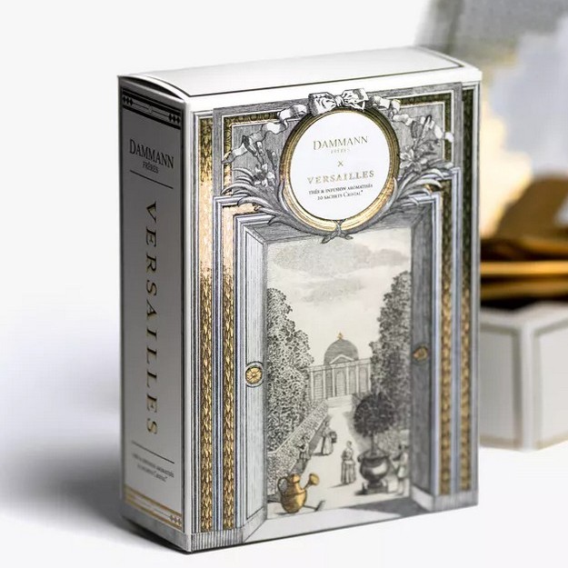 COFFRET VERSAILLES (Thés & Infusion aromatisés) Coffret 20 Sachets Cristal Enveloppés – Image 2