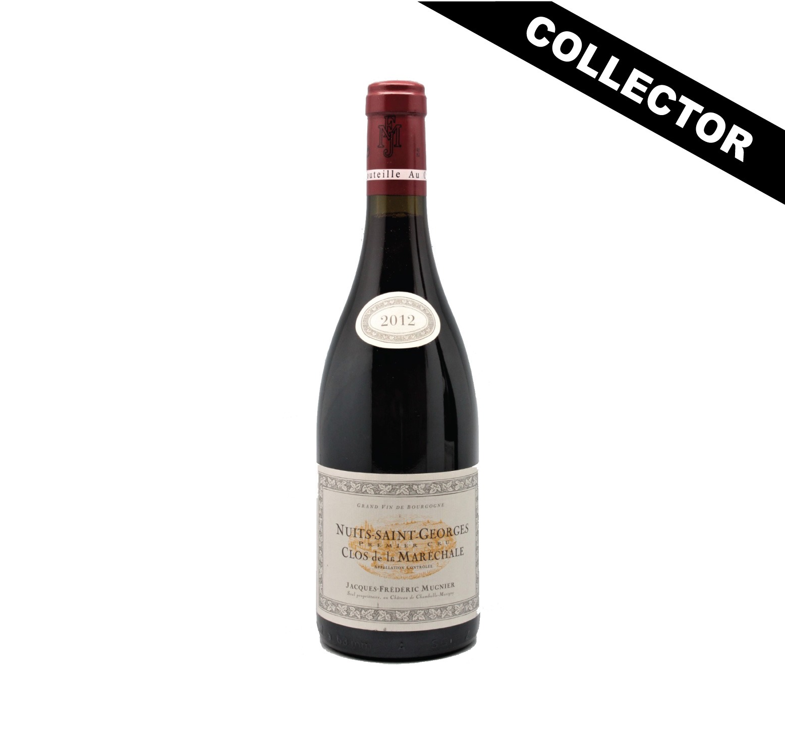 Domaine Mugnier "CLOS DE LA MARÉCHALE" A.O.C. NUITS SAINT GEORGES 1ER CRU Rouge 2012 Bouteille 75cl