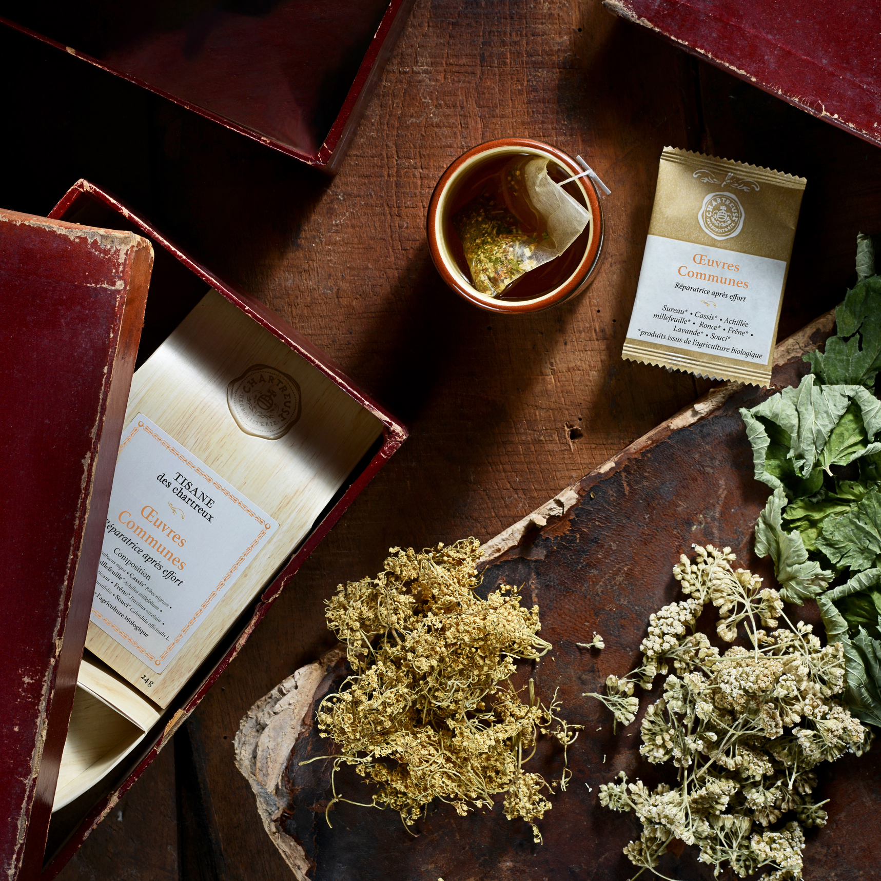 Tisane des Chartreux ŒUVRES COMMUNES Boîte 20 sachets – Image 2