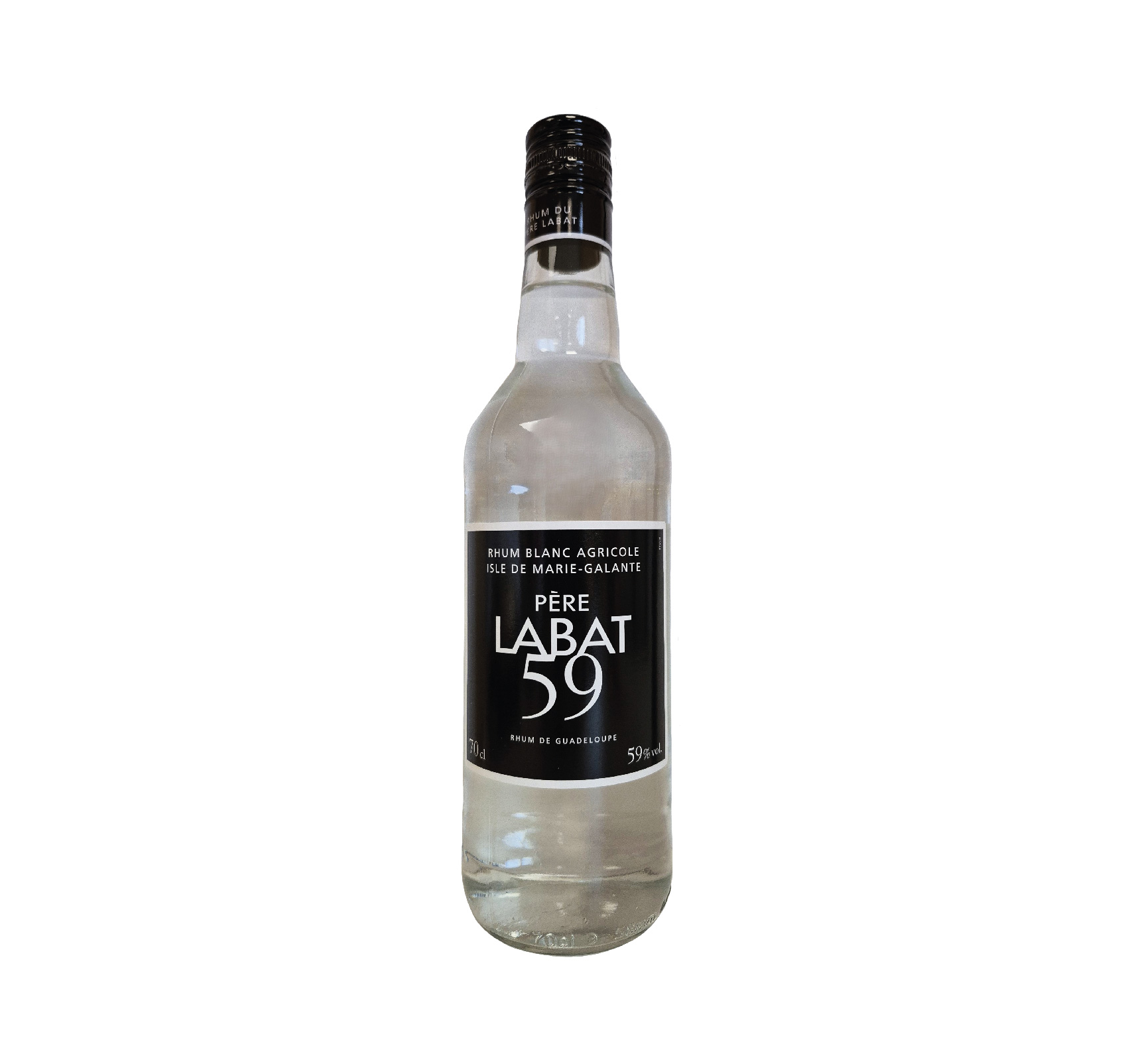 PÈRE LABAT 59% RHUM BLANC AGRICOLE (GUADELOUPE) 70cl