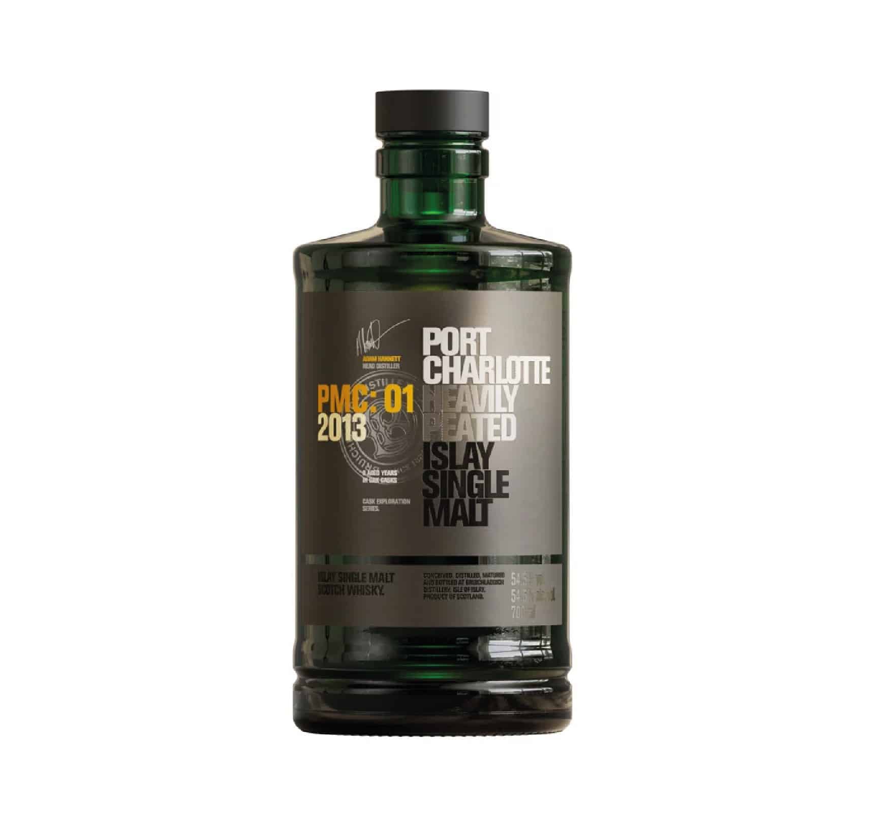 PORT CHARLOTTE 9 ans 54,5% (PMC : 01-2013) Single Malt WHISKY (ÉCOSSE / Islay) 70cl