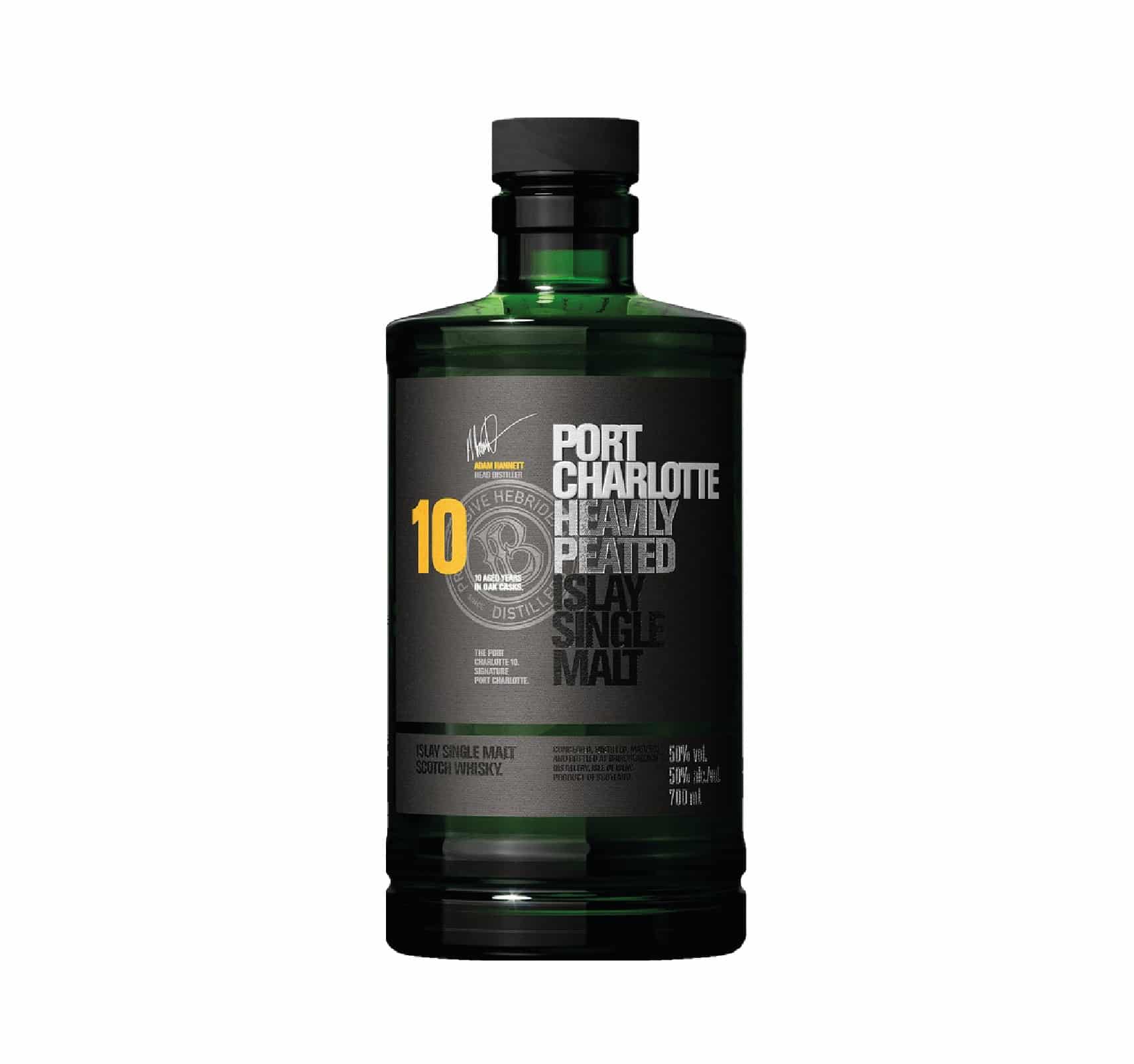 PORT CHARLOTTE 10 ans 50% Single Malt WHISKY (ÉCOSSE / Islay) 70cl
