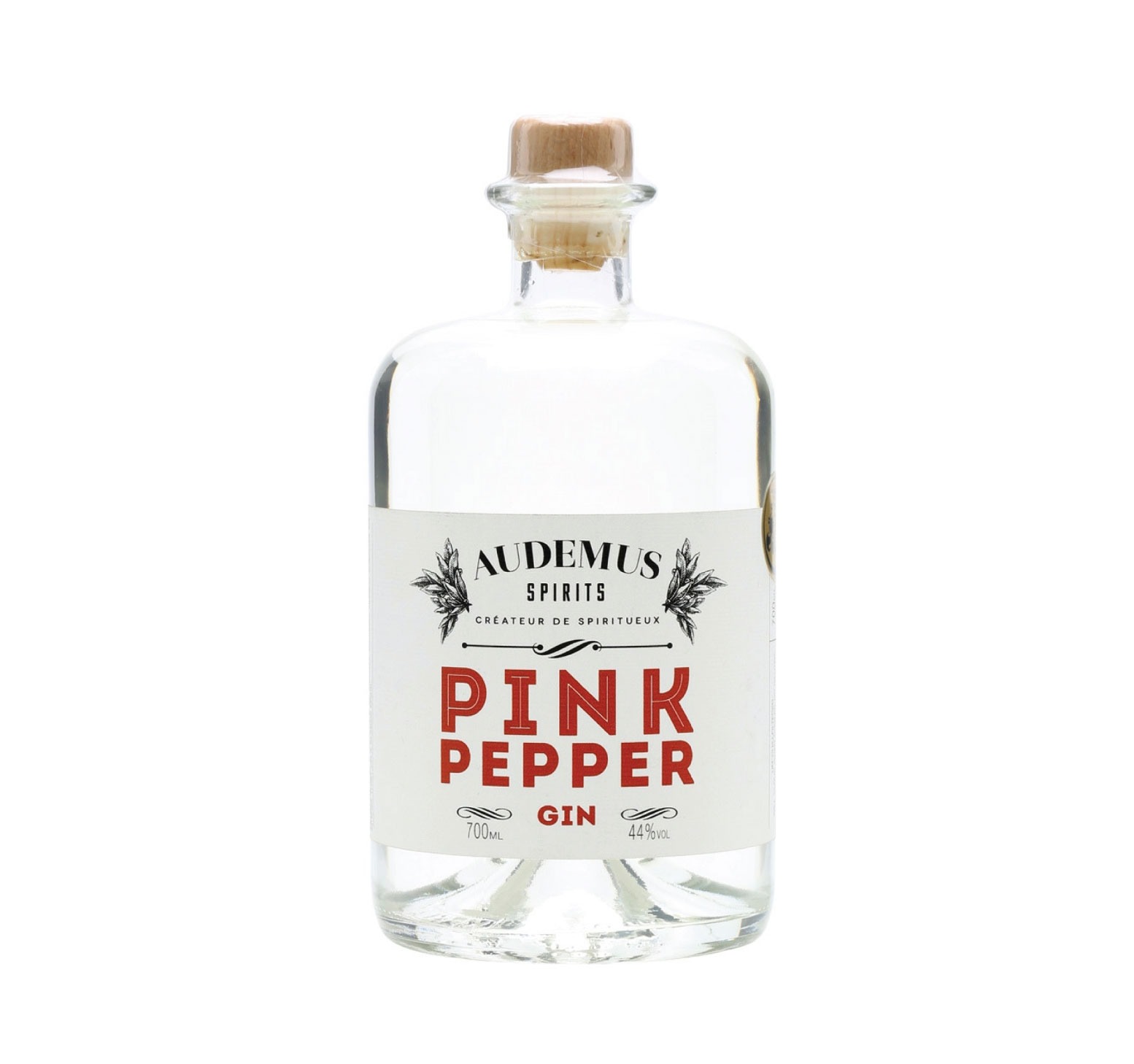 PINK PEPPER 44% GIN (FRANCE) 70cl