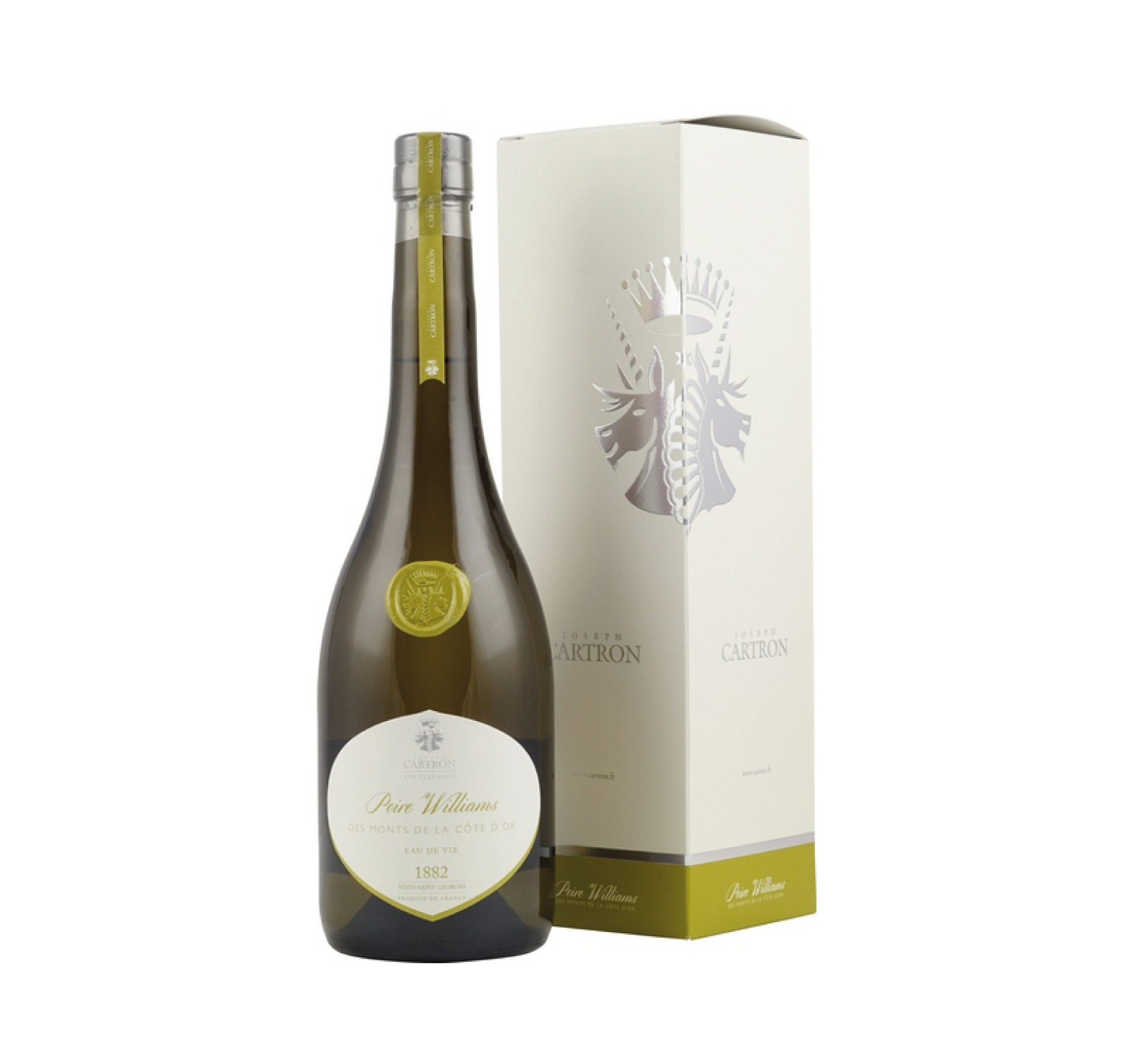 Maison Joseph Cartron POIRE WILLIAMS DES MONTS DE LA CÔTE D'OR 49% Bouteille 70cl