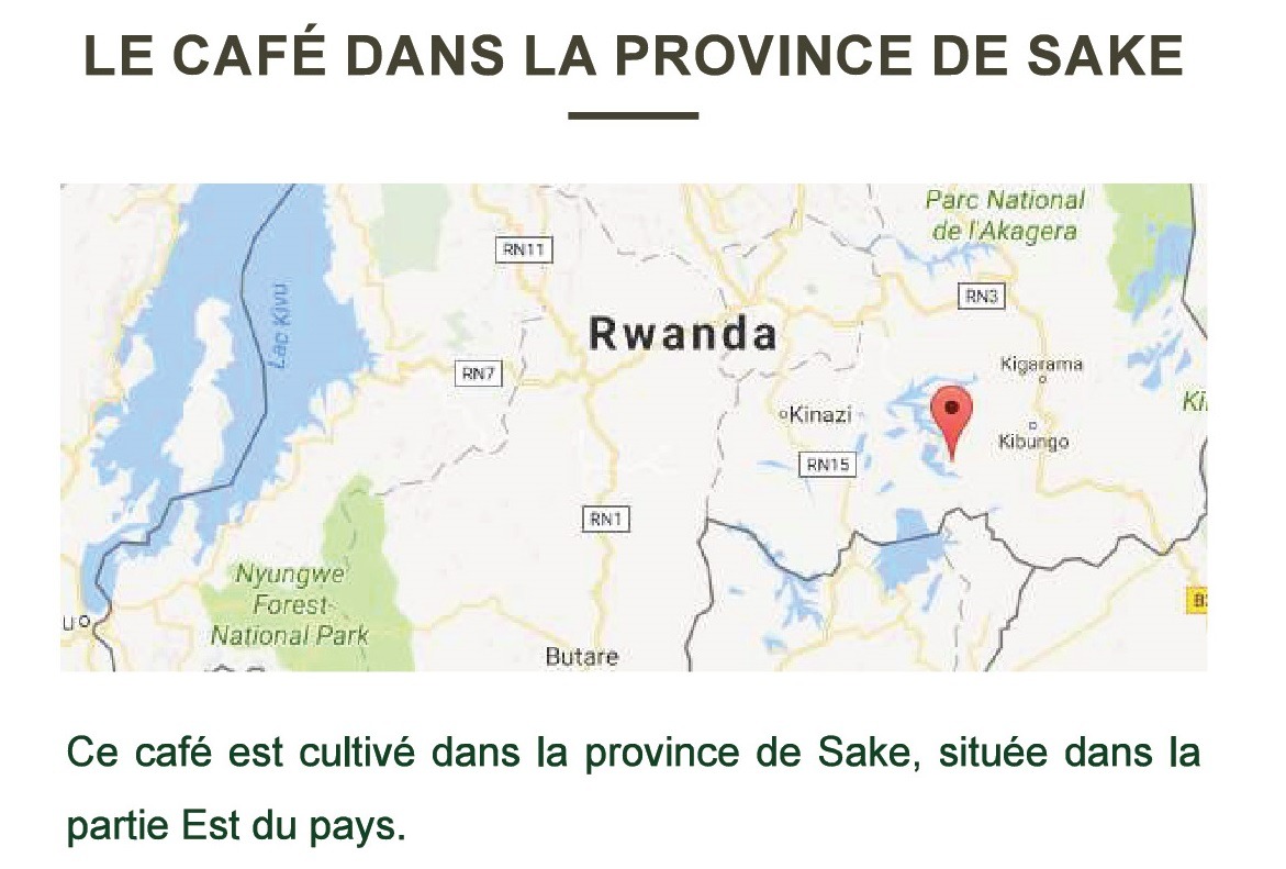 RWANDA "FULLY WASHED" (Café Pur Arabica) – Image 2