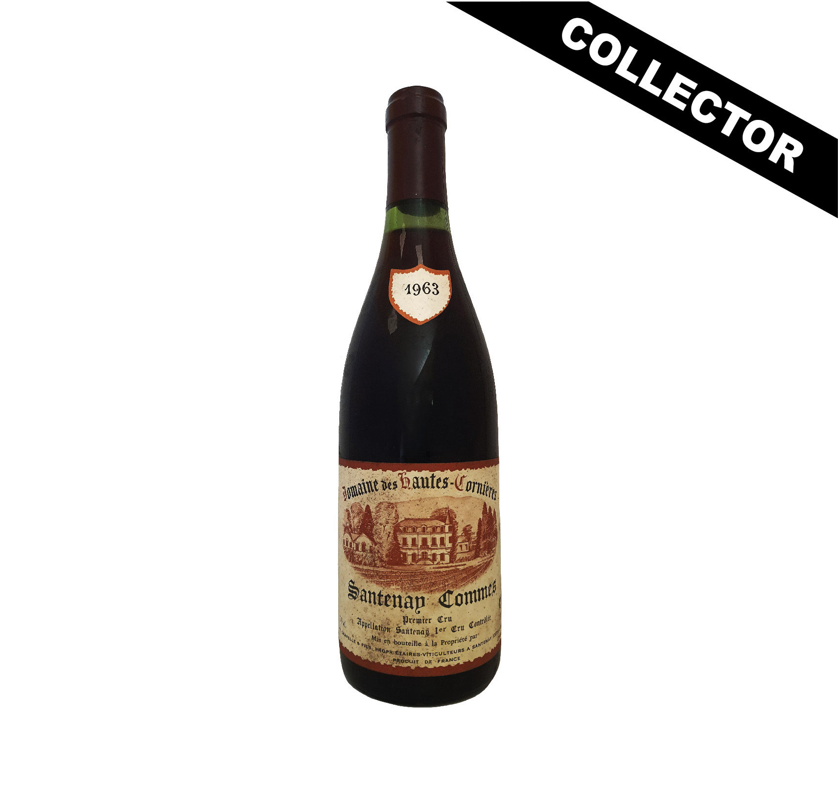 Propriété Chapelle "Commes" A.O.C. SANTENAY 1er CRU Rouge 1963 Bouteille 75cl