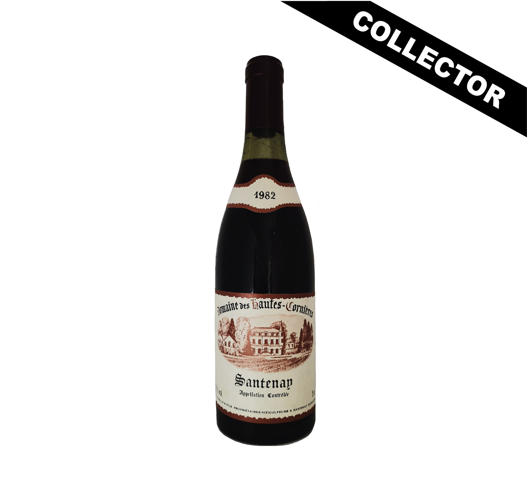 Propriété Chapelle "Domaine des Hautes-Cornières" A.O.C. SANTENAY Rouge 1982 Bouteille 75cl