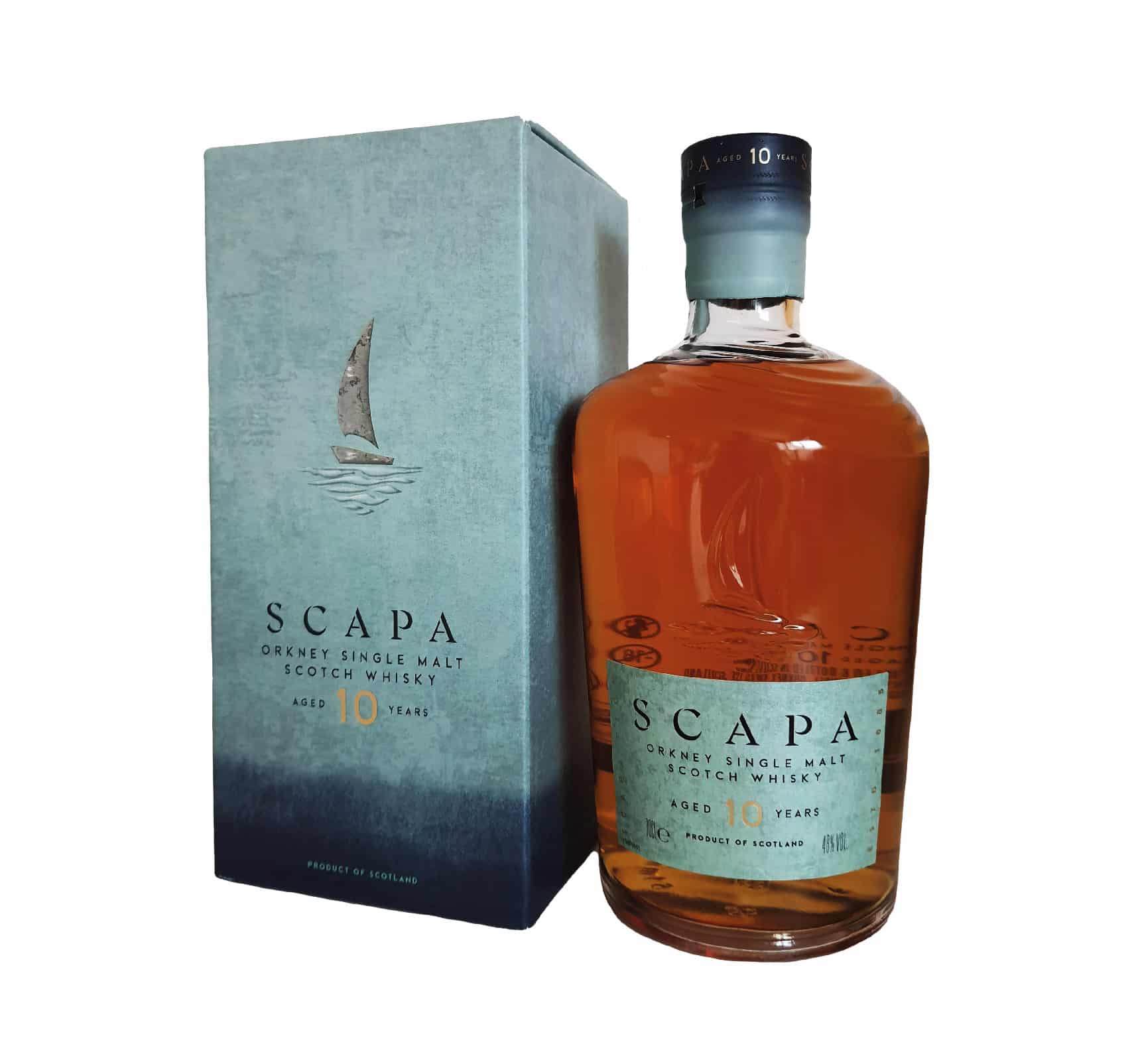 SCAPA 10 ans 48% Single Malt WHISKY (ÉCOSSE / Orkney) 70cl