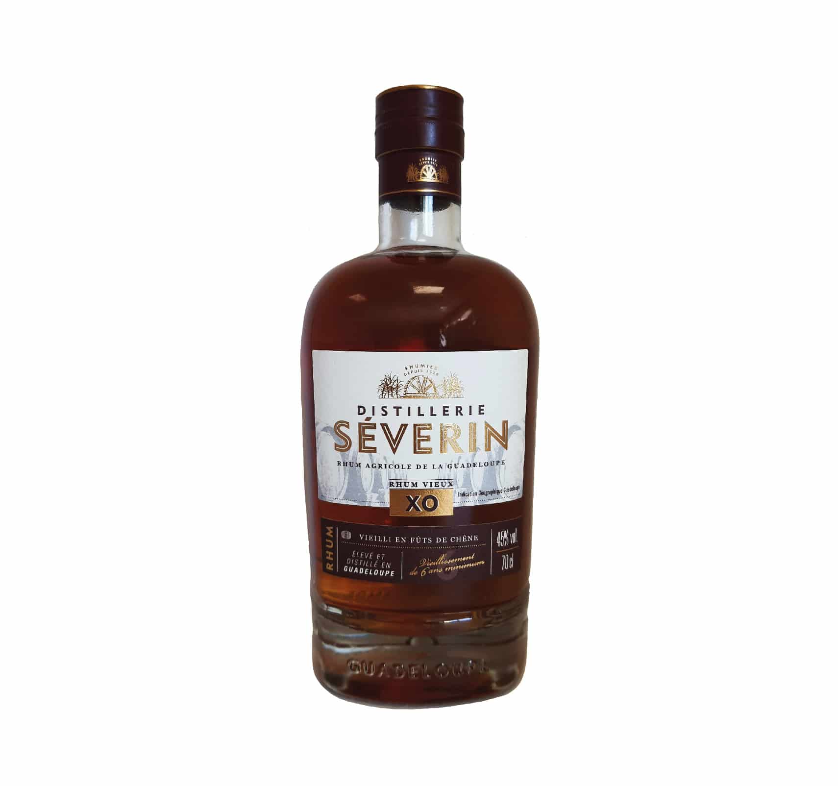 SÉVERIN XO 45% RHUM VIEUX AGRICOLE (GUADELOUPE) 70cl