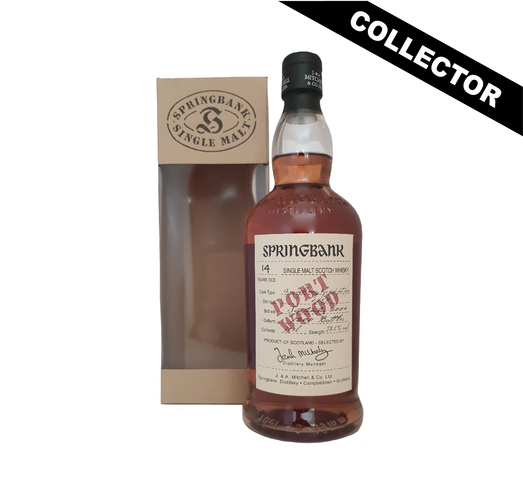 SPRINGBANK 14 ans 1989 (52,8%) Single Malt WHISKY (ÉCOSSE / Campbeltown) 70cl