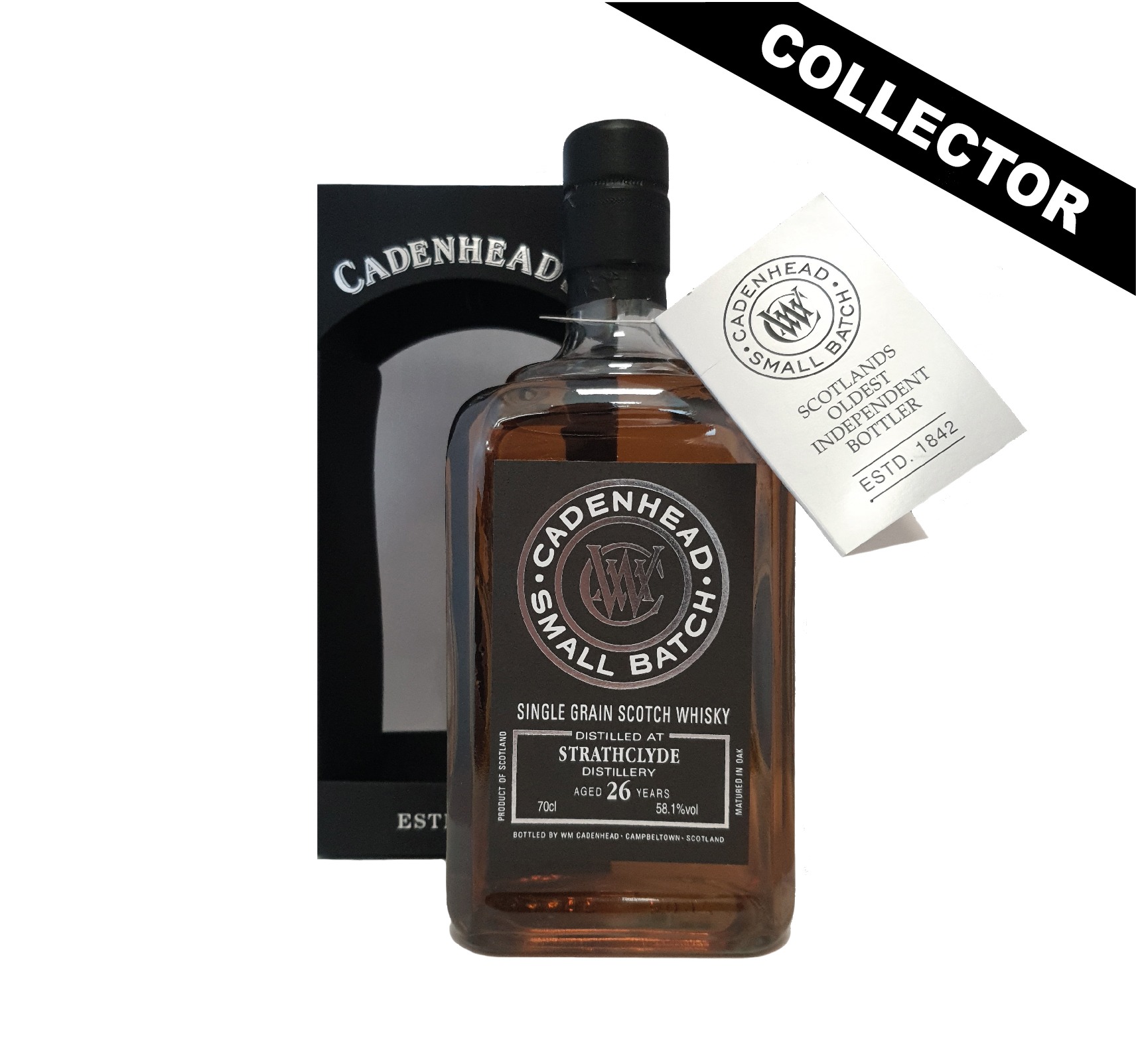 STRATHCLYDE 26 ans 58,1% Single Grain WHISKY (ÉCOSSE / Lowland) 70cl