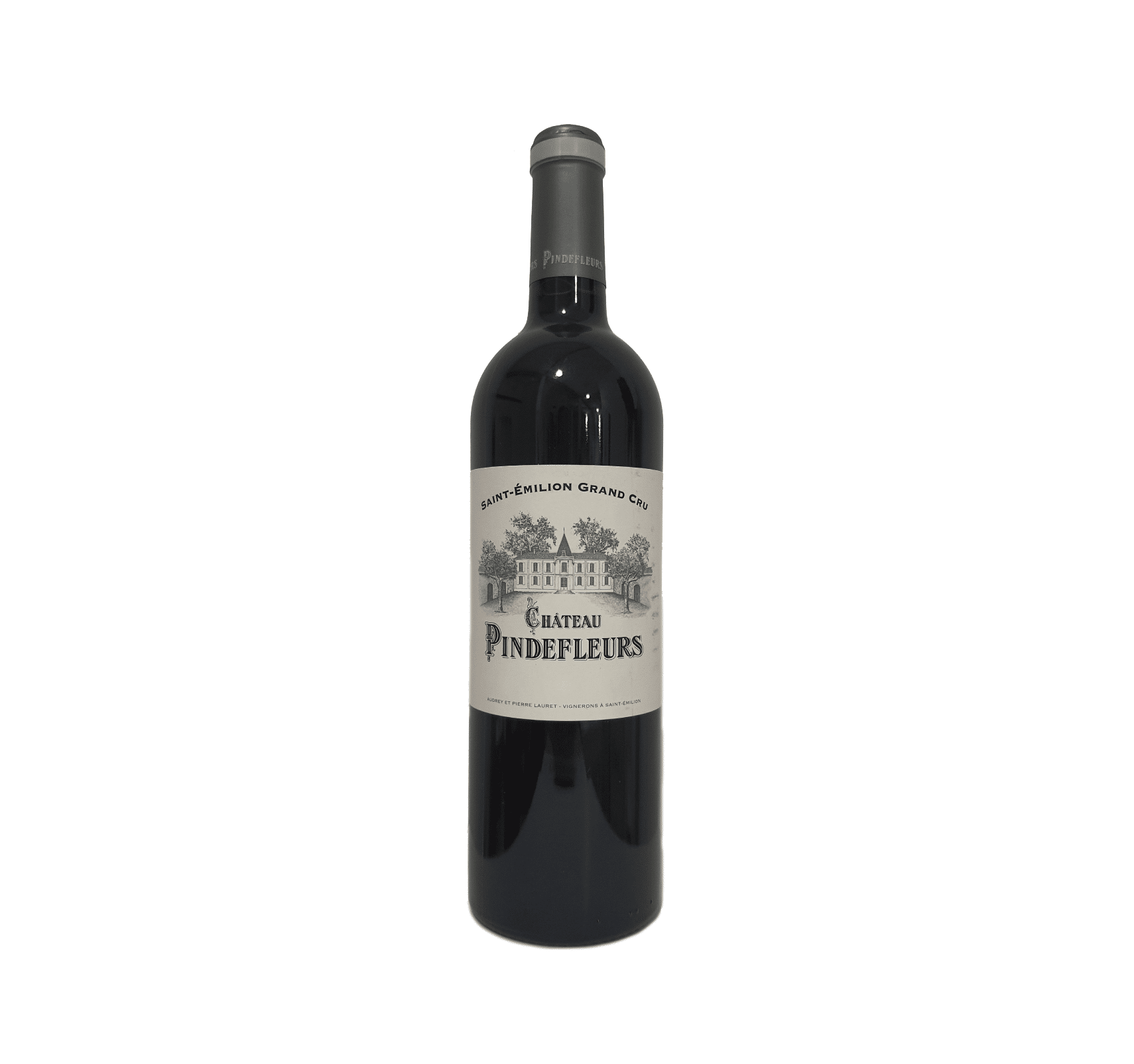 Audrey et Pierre Lauret "Château Pindefleurs" A.O.C. SAINT-ÉMILION GRAND CRU Rouge 2018 Bouteille 75cl