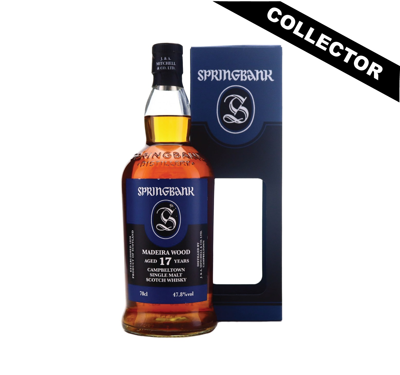SPRINGBANK 17 ans 47,8% Madeira Wood (Edition 2020) Single Malt WHISKY (ÉCOSSE / Campbeltown) 70cl