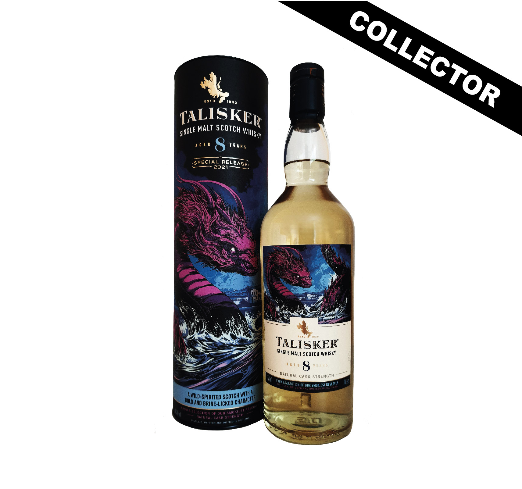 TALISKER 8 ans Special Release 2021 (59,7%) Single Malt WHISKY (ÉCOSSE / Skye) 70cl