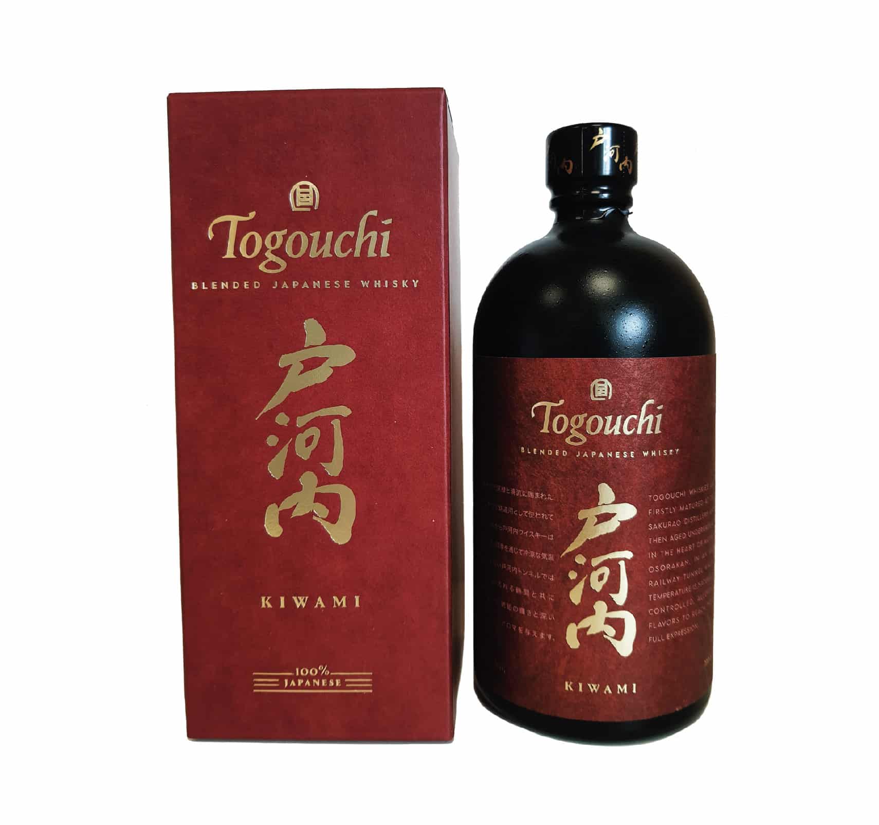 TOGOUCHI Kiwami 40% Blended WHISKY (JAPON) 70cl