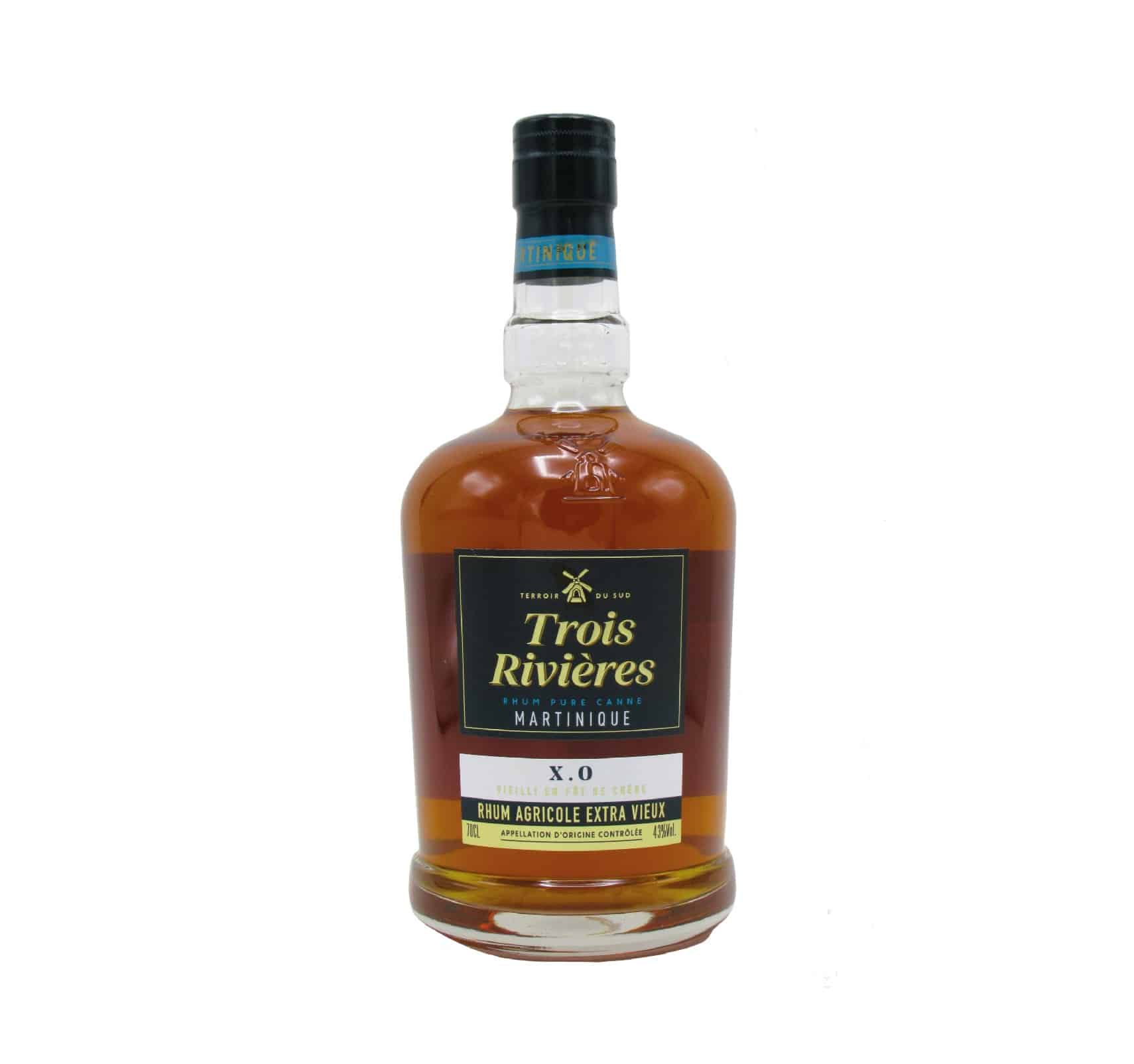 TROIS RIVIÈRES XO (43%) RHUM AGRICOLE EXTRA VIEUX (MARTINIQUE) 70cl