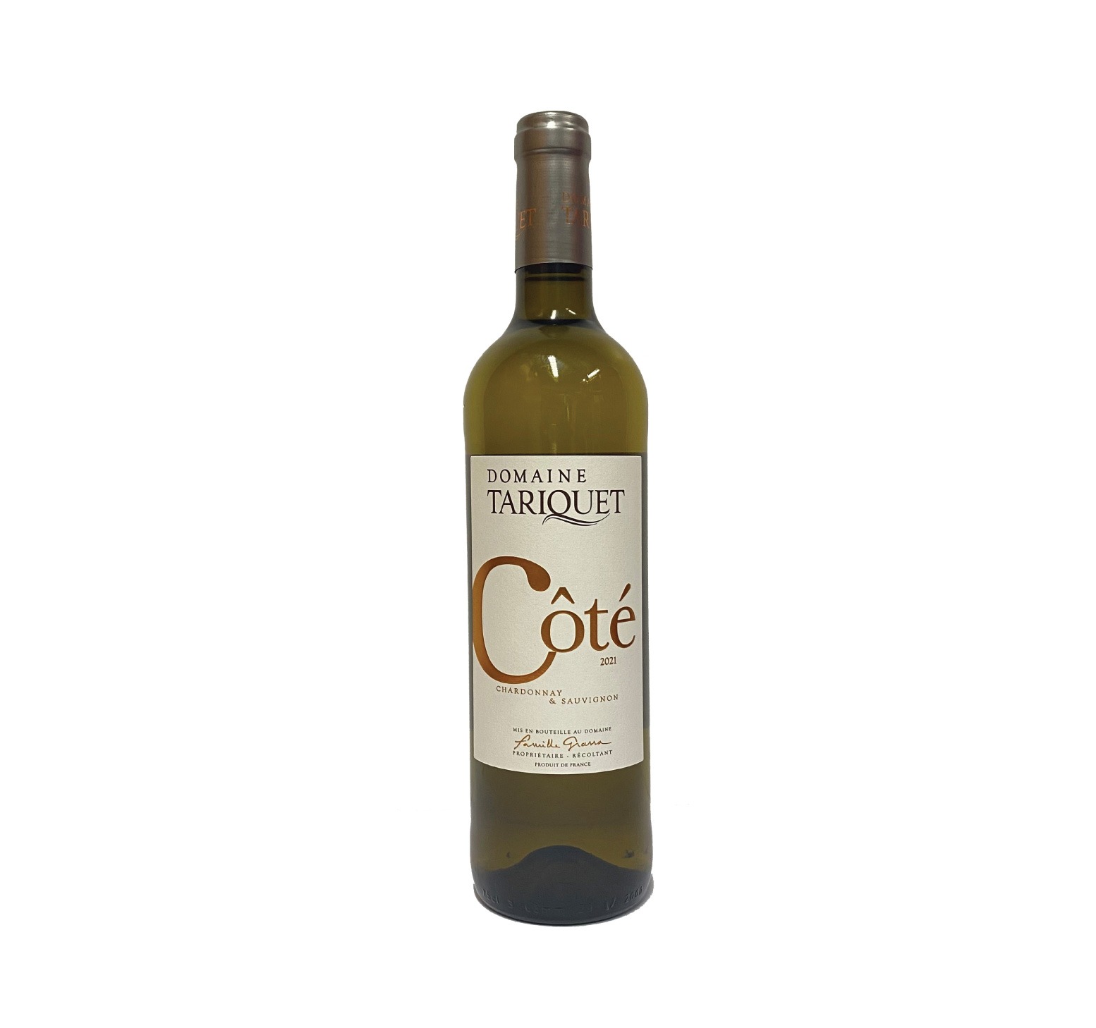 Domaine Tariquet "CÔTÉ" I.G.P CÔTES DE GASCOGNE Blanc 2022 Bouteille 75cl