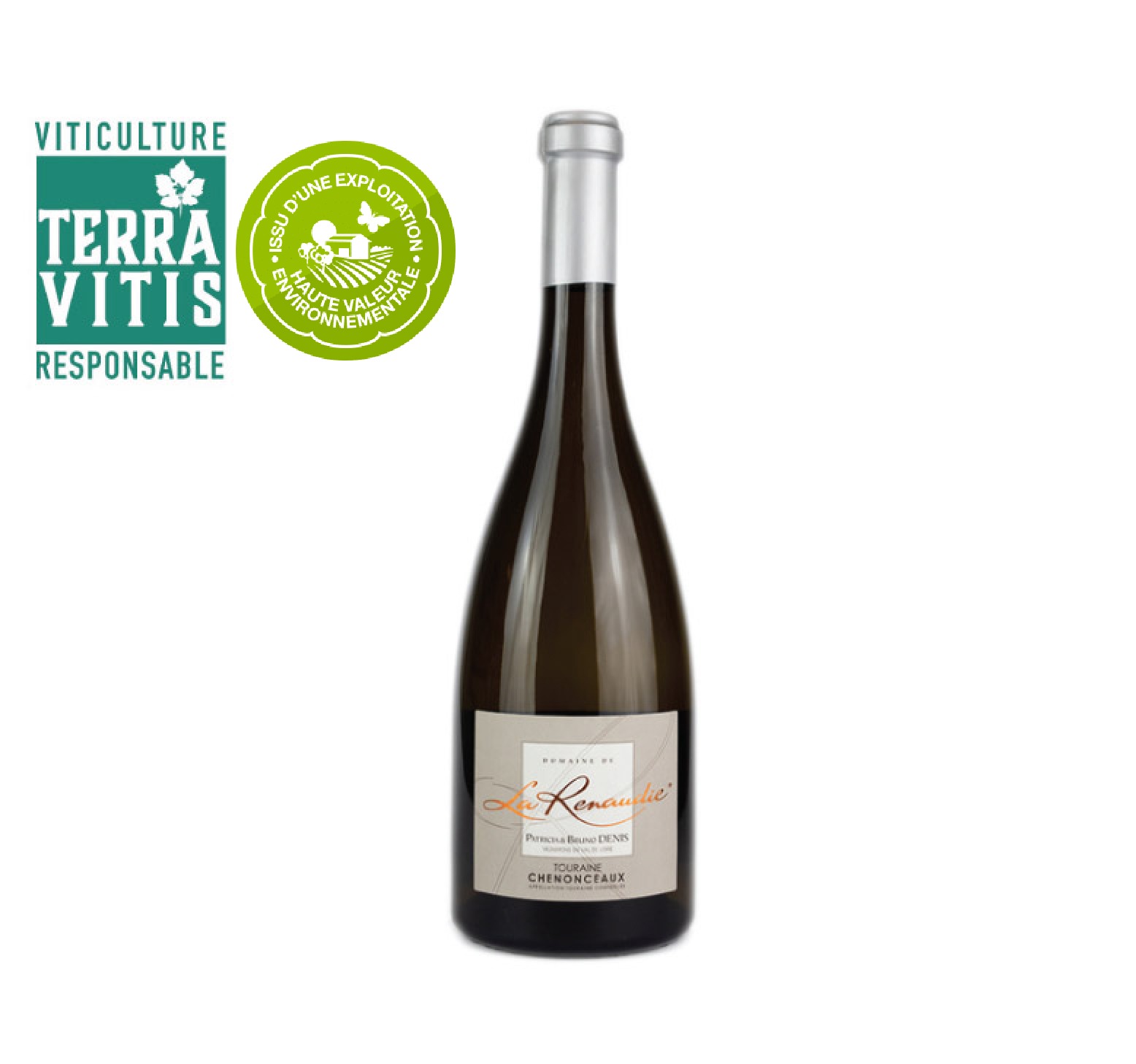 Domaine de la Renaudie A.O.C TOURAINE CHENONCEAUX Blanc 2022 Bouteille 75cl