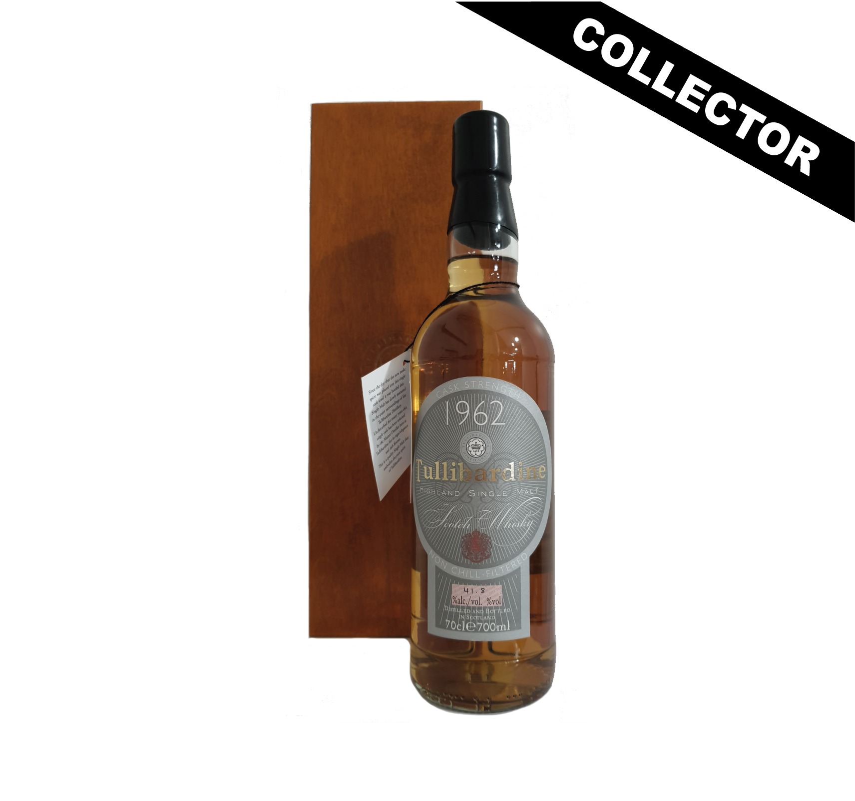 TULLIBARDINE 1962 (41,8%) Single Malt WHISKY (ÉCOSSE / Highland) 70cl