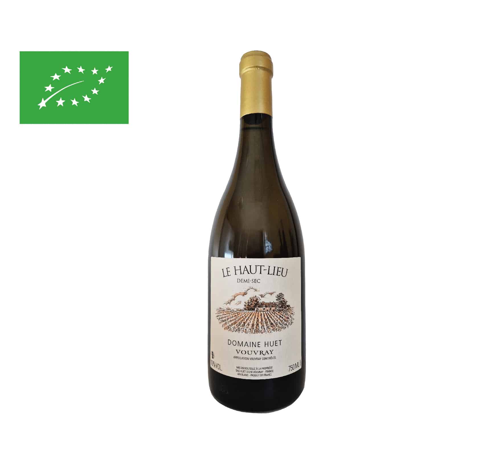 Domaine Huet “Le Haut-Lieu” A.O.C VOUVRAY Demi-sec 2022 Bouteille 75cl