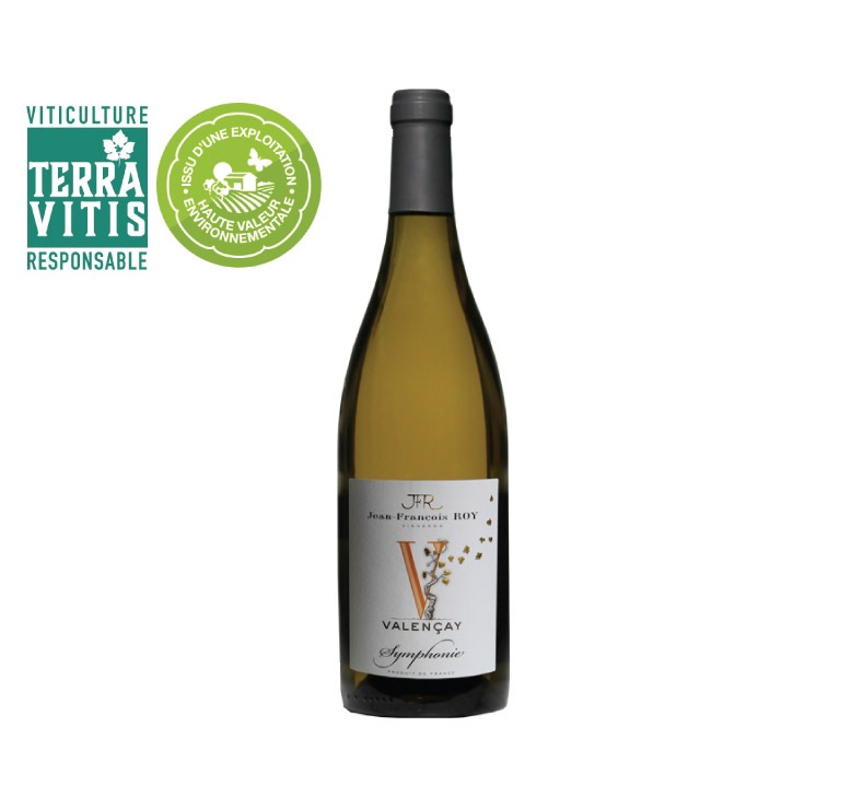 Domaine Jean-François Roy "SYMPHONIE" A.O.P. VALENCAY Blanc sec 2025 Bouteille 75cl