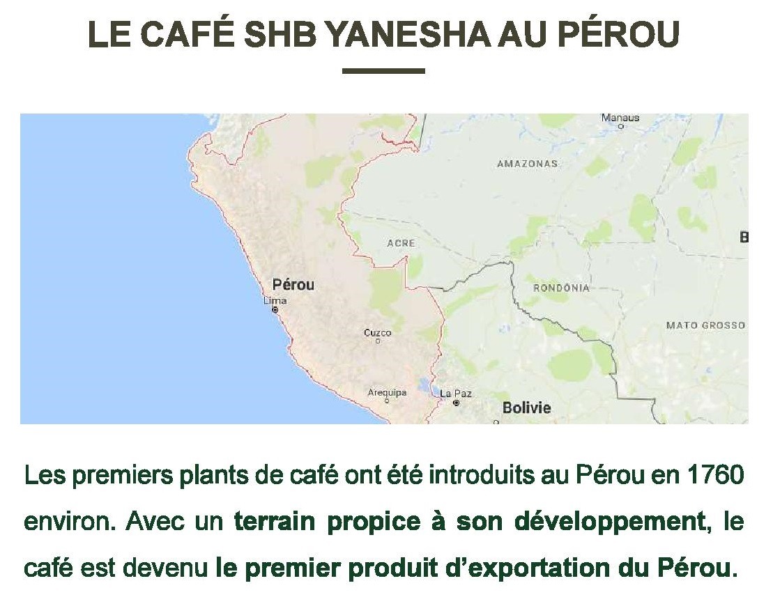 PÉROU "YANESHA FTO" (Café BIO Pur Arabica) – Image 2
