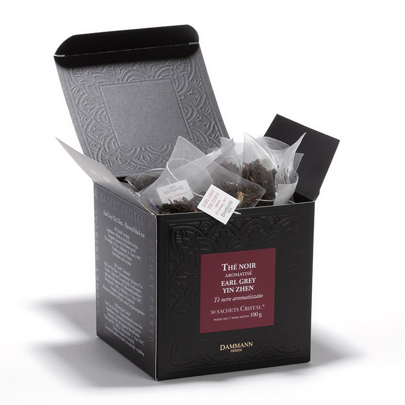 EARL GREY YIN ZHEN (Thé noir) Boîte 50 Sachets – Image 2
