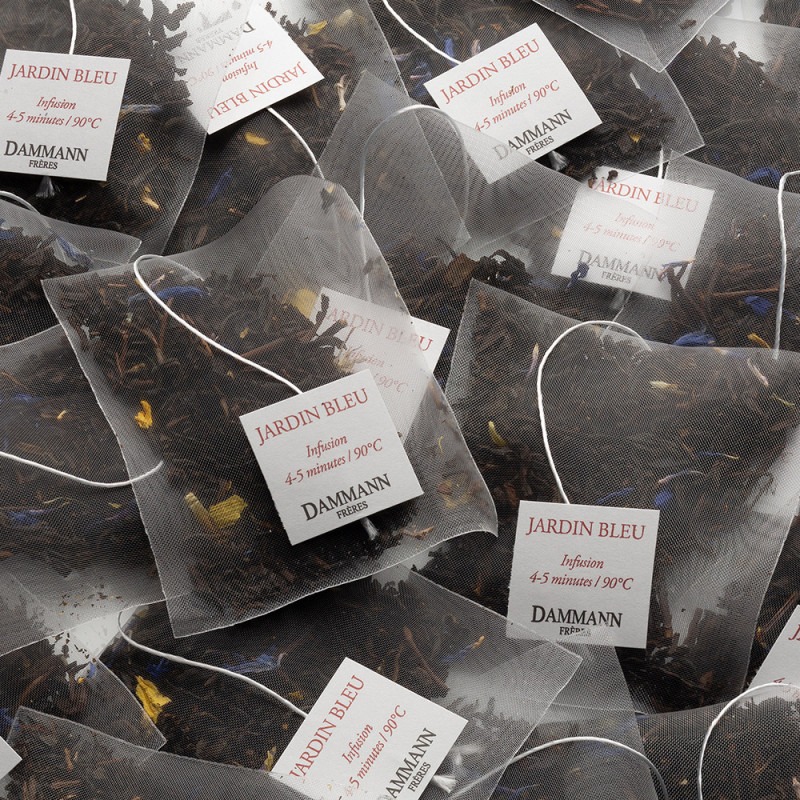 JARDIN BLEU (Thé noir) Boîte 25 Sachets – Image 3