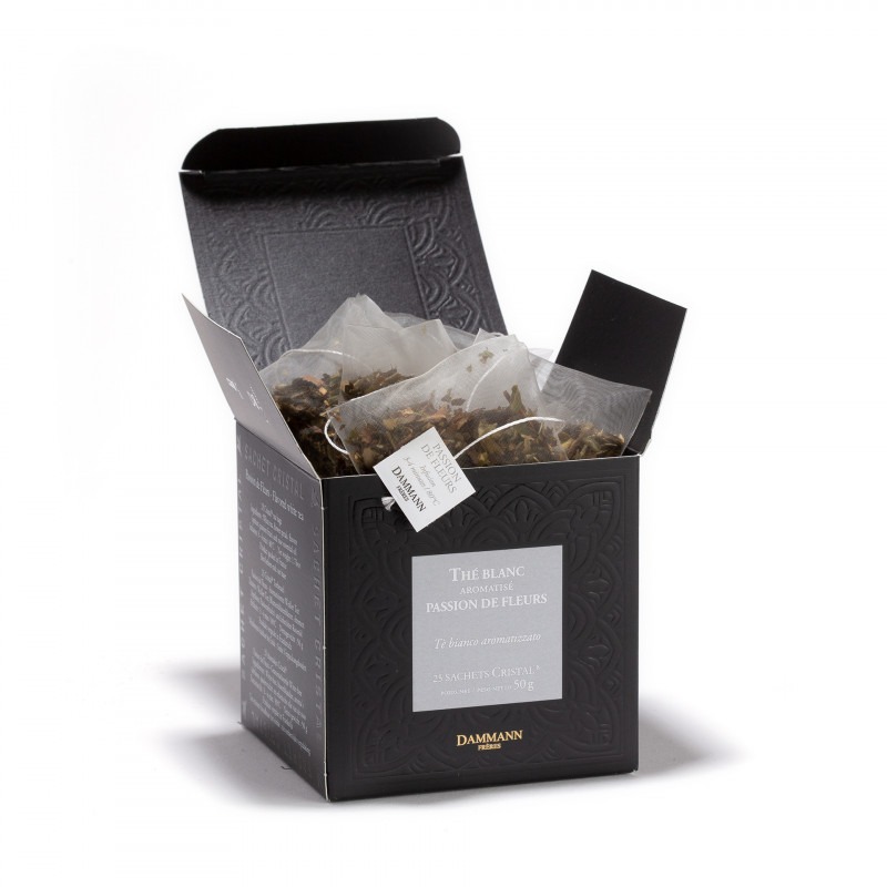 PASSION DE FLEURS (Thé blanc) Boîte 25 Sachets – Image 2