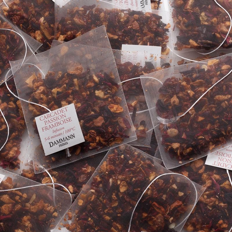 PASSION FRAMBOISE (Carcadet) Boîte 20 Sachets – Image 3
