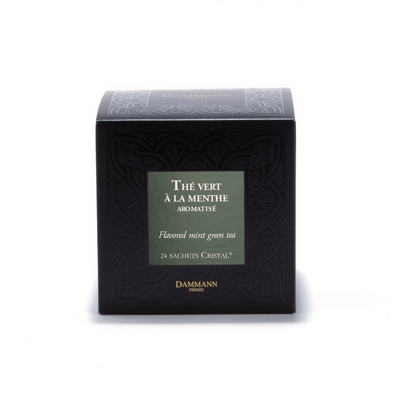 THÉ VERT À LA MENTHE AROMATISÉ (Thé vert) Boîte 25 Sachets