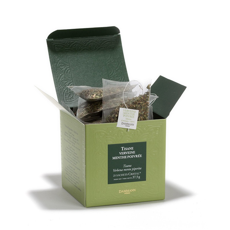 VERVEINE MENTHE (Tisane) Boîte 25 Sachets – Image 2