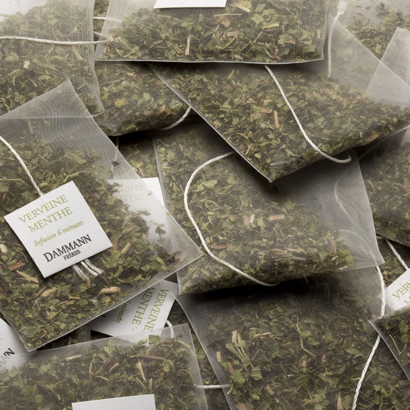 VERVEINE MENTHE (Tisane) Boîte 25 Sachets – Image 3