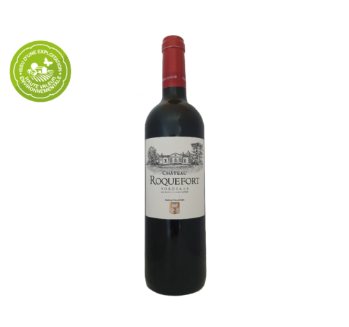Bordeaux Château Roquefort 2022, un rouge qui présente des notes grillées et fruitées avec des tannins veloutés. Idéal avec un parmentier de canard ...