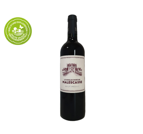 Second vin du Domaine, il se laisse déguster dès sa mise en bouteille et peut se conserver au minimum 5 ans.