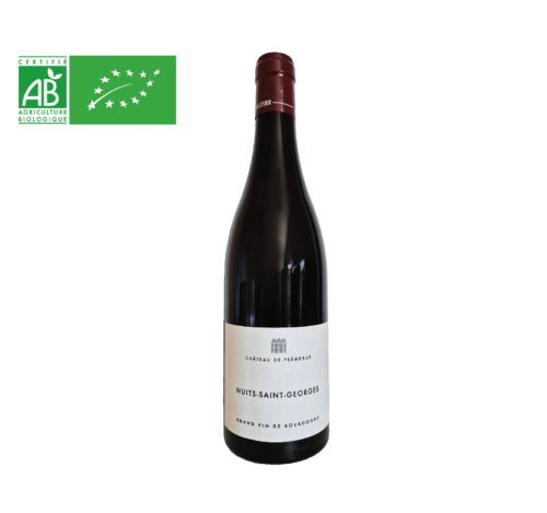 Nuits-Saint-Georges Château de Prémeaux : un vin rouge bien équilibré à la fois délicat, fin et charpenté. Idéal avec des plats en sauce !
