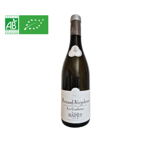 Pernand-Vergelesses "Les Combottes" un grand vin blanc de Bourgogne frais et élégant. Il accompagnera à merveille langoustines, gambas, poissons fins...