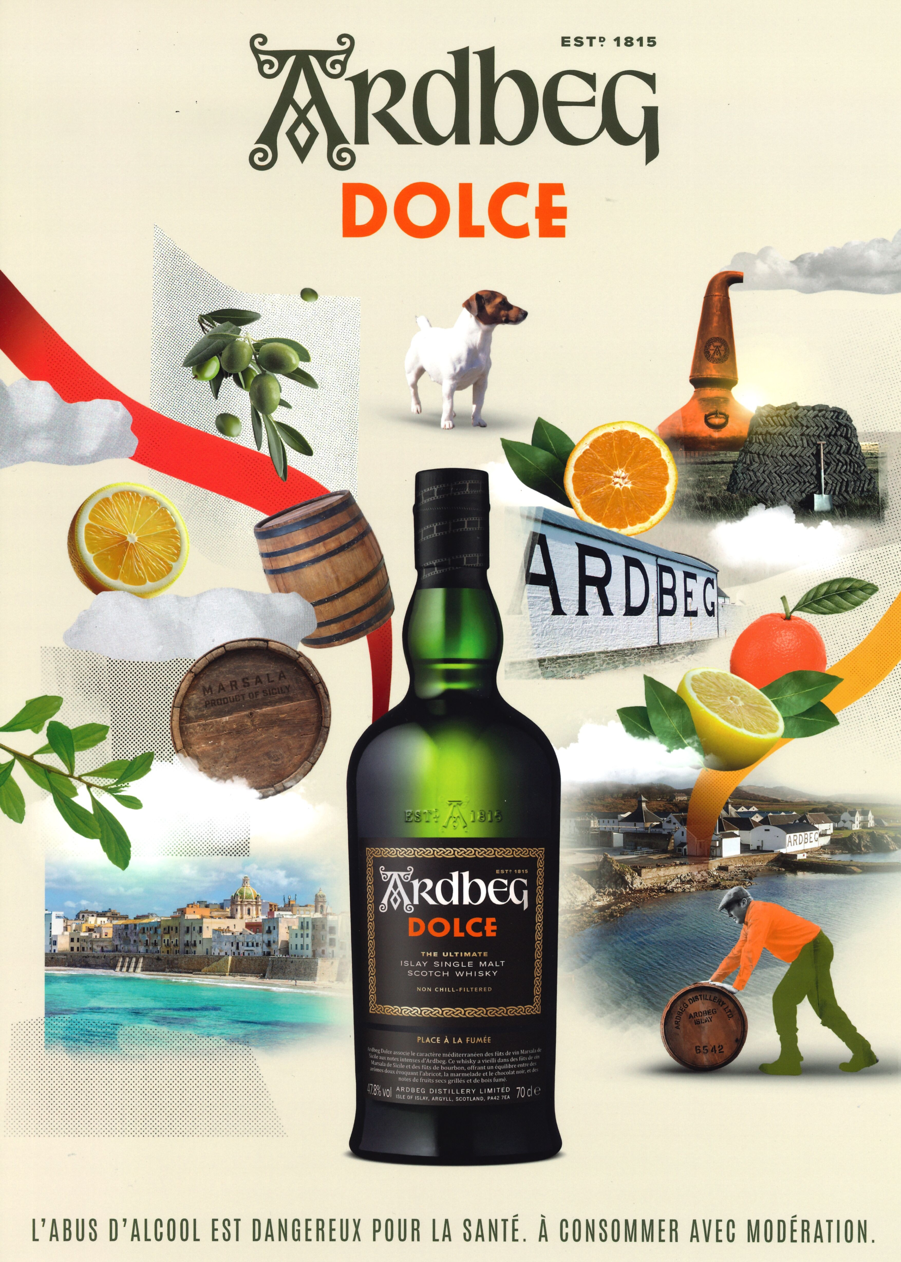 Affiche officielle Ardbeg Dolce