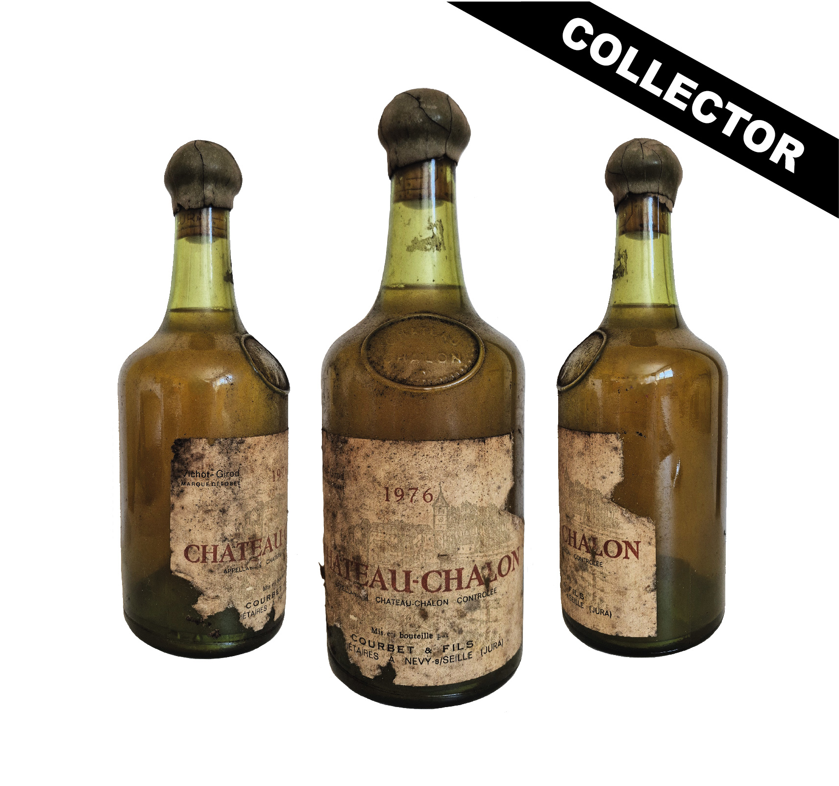 Propriété Courbet & Fils A.O.C. CHÂTEAU-CHALON Vin Jaune 1976 Bouteille 62cl – Image 2
