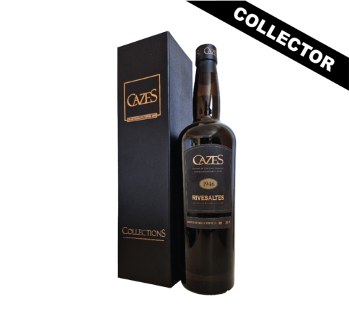 Rivesaltes 1946 Domaine Cazes : un vin doux naturel exceptionnel, issu d'une année chaude et précoce dans le Roussillon. Un millésime rare !