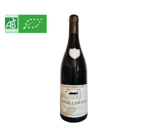Aloxe‑Corton du Domaine Chapelle : un grand classique de la Côte de Beaune, parfait pour sublimer vos repas et séduire les amateurs de Bourgogne.