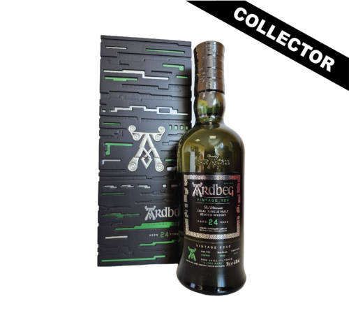ARDBEG VINTAGE_Y2K 24 ans 47,8%, une pièce de collection, récompensée par un Double Gold à l’International Spirits Challenge 2024