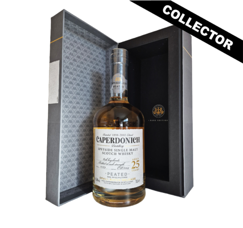 Ce 25 ans combine la puissance maîtrisée de la tourbe et la noblesse du vieillissement, offrant une signature aromatique rare pour une distillerie disparue.