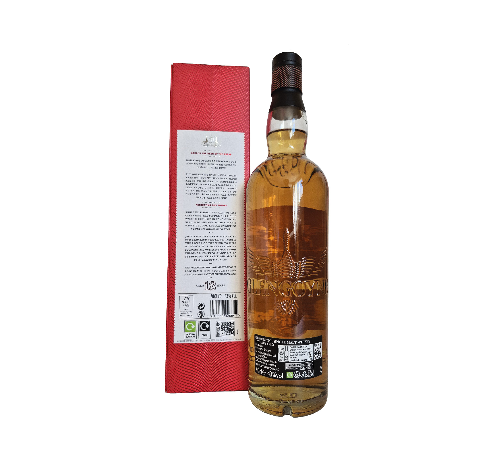 GLENGOYNE 12 ans 43% Single Malt WHISKY (ÉCOSSE / Highland) 70cl – Image 2